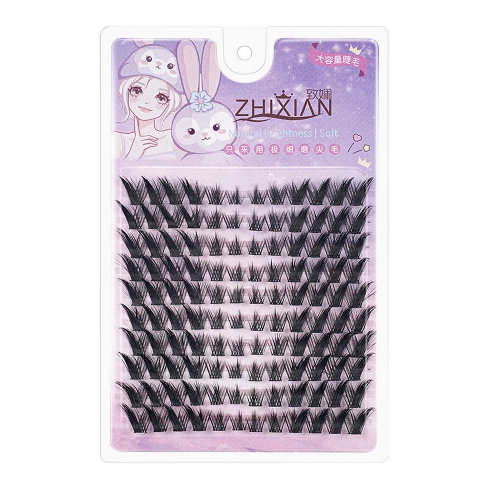 Eyelash Extension Anime Style - With Jelly Glue Strips Sunflower False