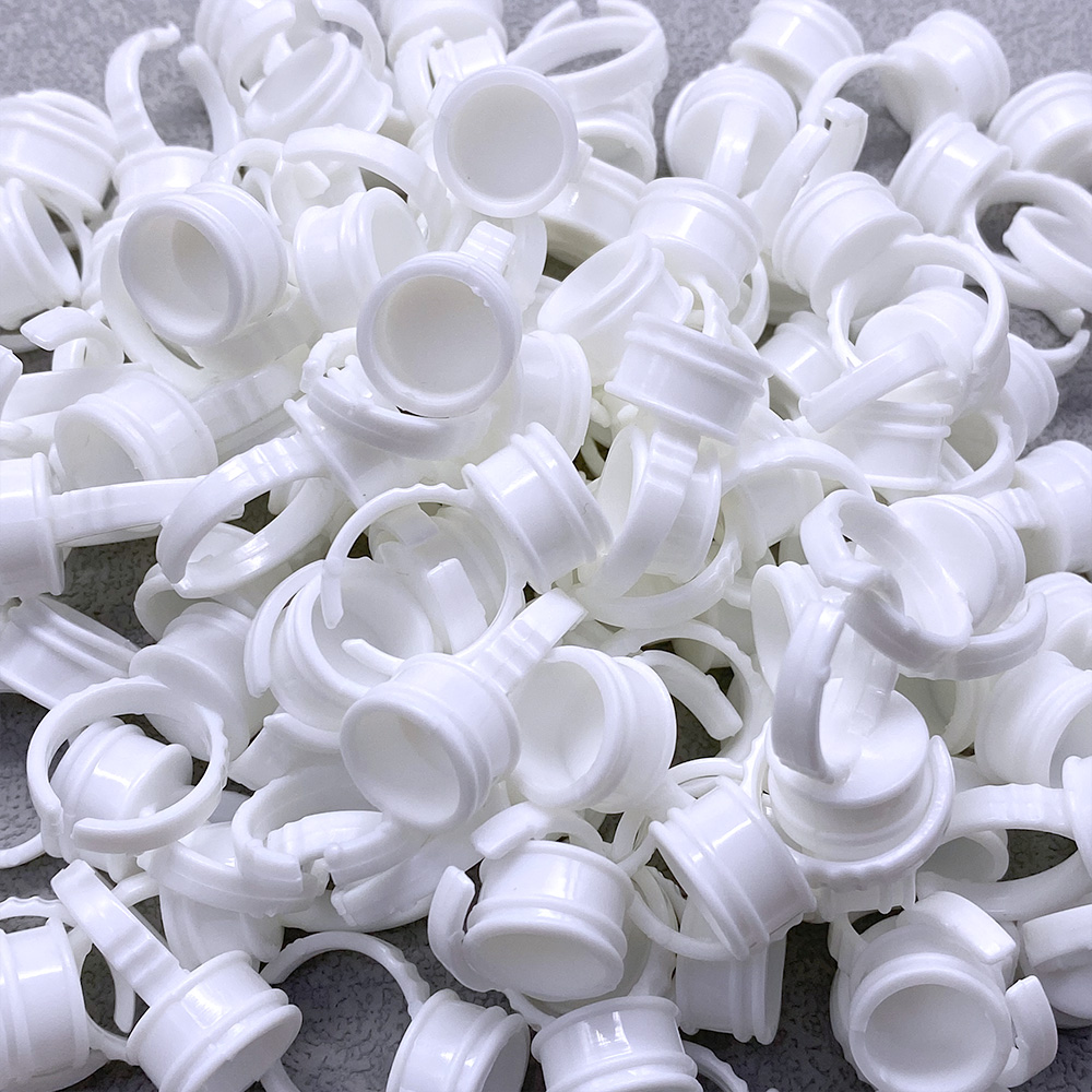 100Pcs Disposable Glue Ring Cu - đánh giá và giá Eyelash Extension Class
