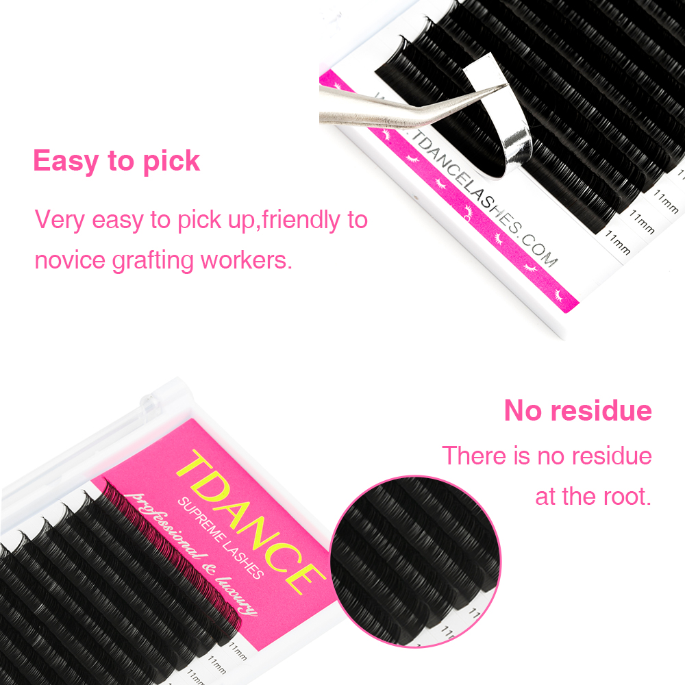 TDANCE Eyelash Extension 16Row - đánh giá và giá Eyelash Extension Korean