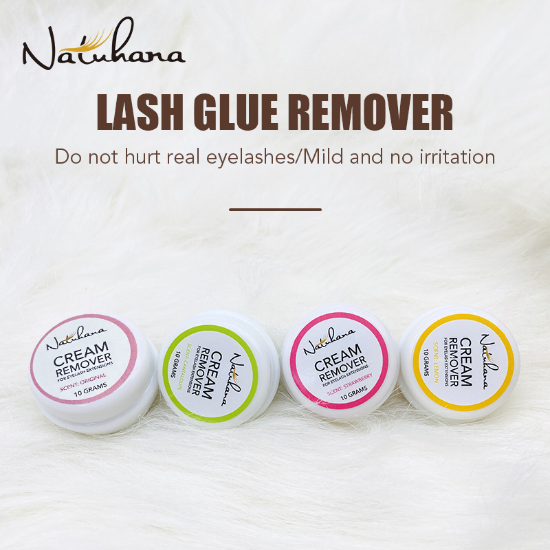 NATUHANA Professional Lash Glu - đánh giá và giá Eyelash Extension Gel Remover