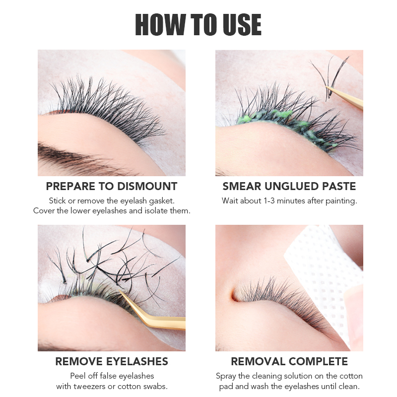 NATUHANA Professional Lash Glu - đánh giá và giá Eyelash Extension Gel Remover