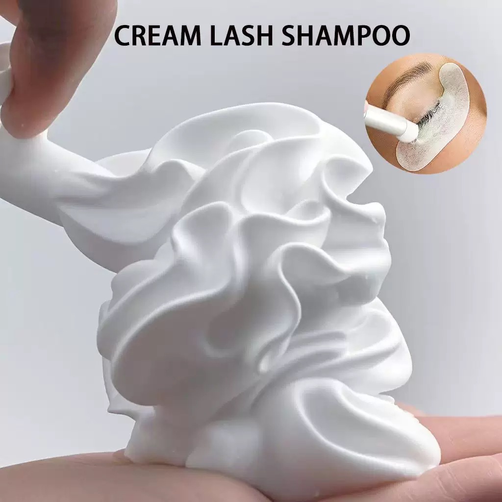Customized  Whipped Lash Shamp - đánh giá và giá Eyelash Extension Gel Remover