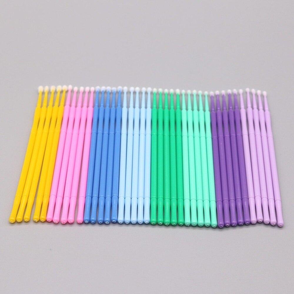 100pcs/lot Micro Brushes Make  - đánh giá và giá Eyelash Extension Class