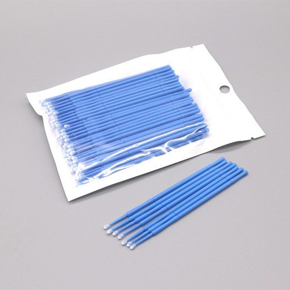 100pcs/lot Micro Brushes Make  - đánh giá và giá Eyelash Extension Class