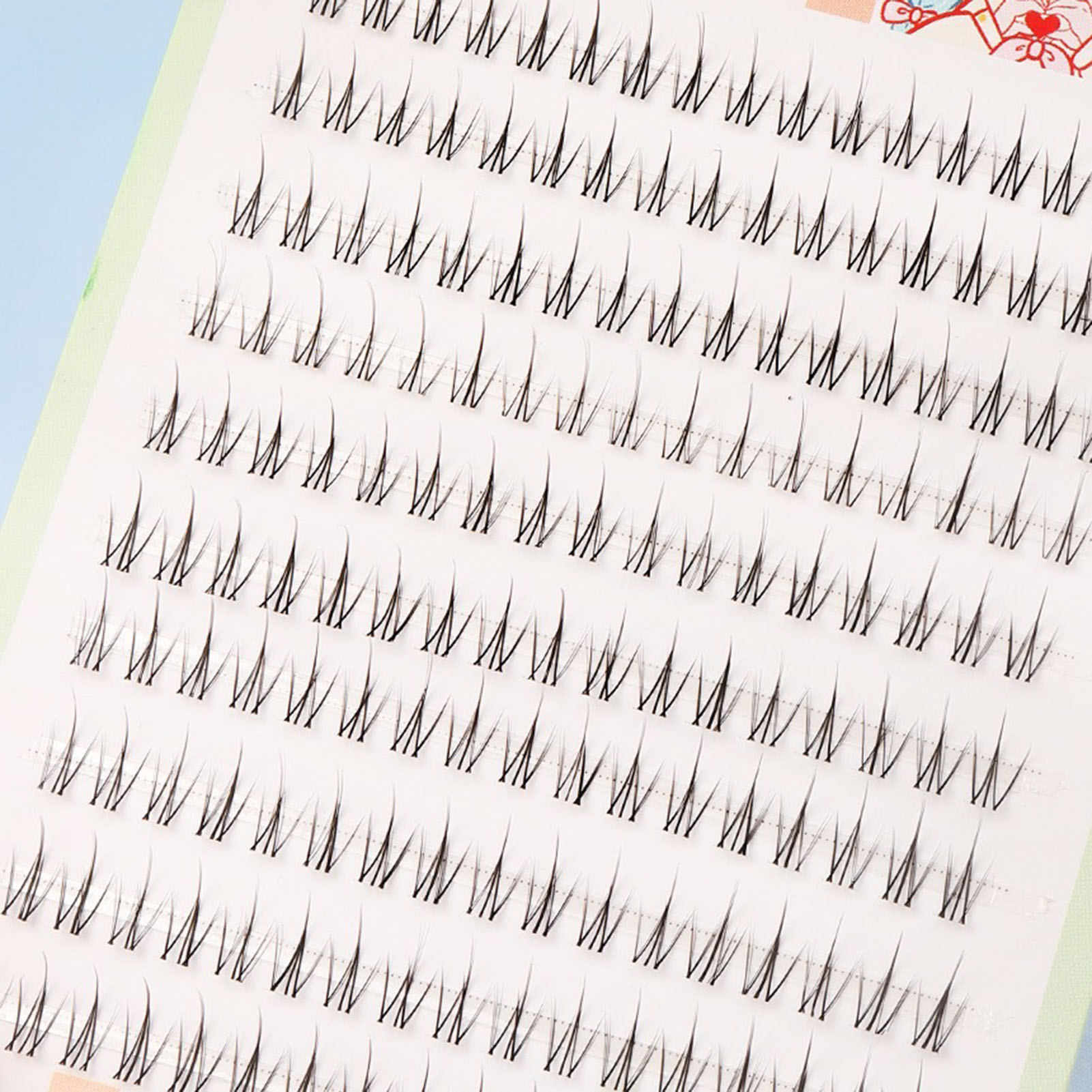 Wispy individual lashes Korean - đánh giá và giá Eyelash Extension Korean