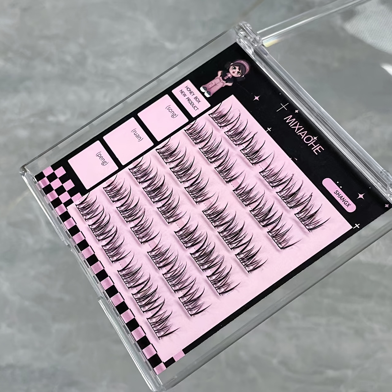 Mixiaohe Korean Pure Style Clu - đánh giá và giá Eyelash Extension Korean