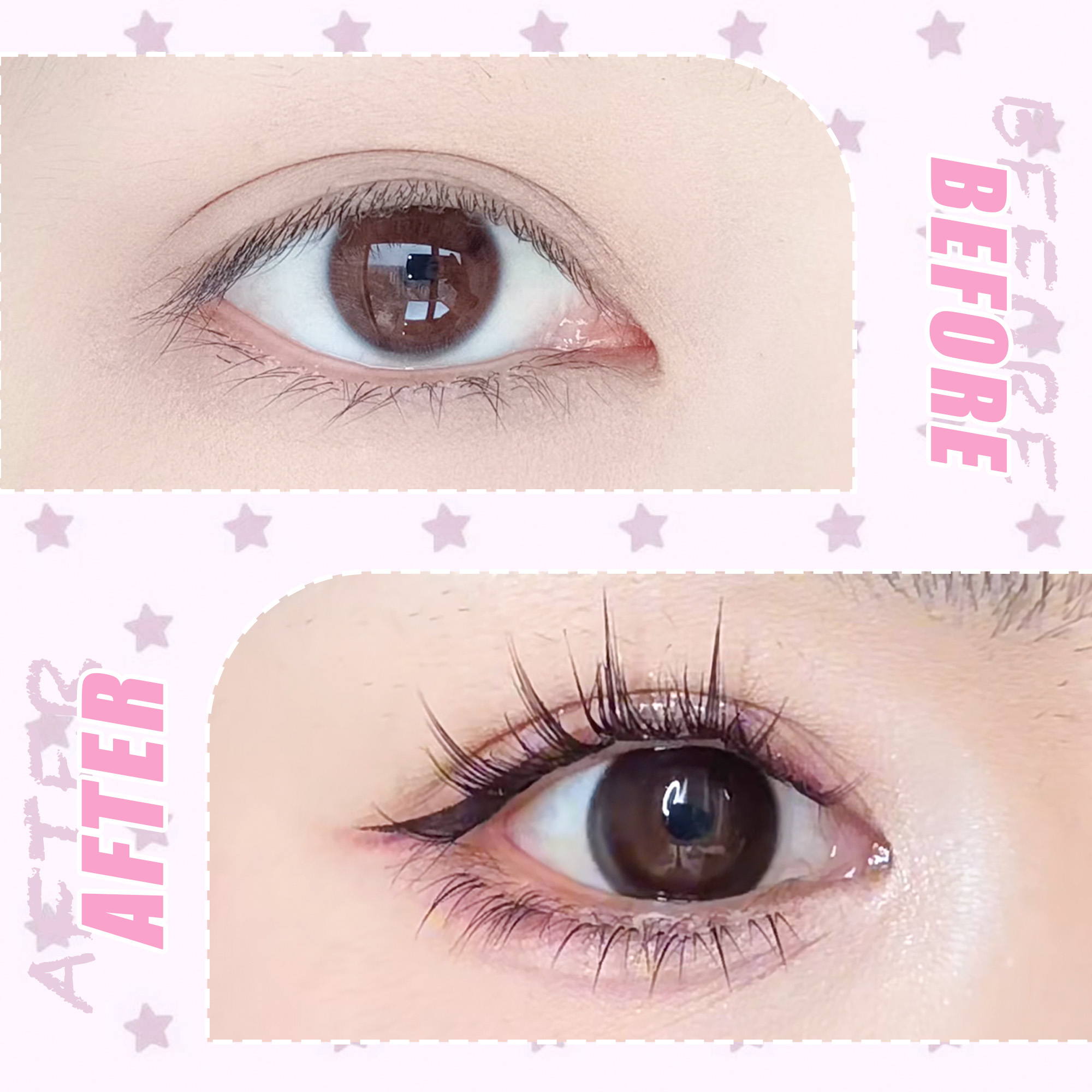 10-Row Lower Eyelash Extension - đánh giá và giá Eyelash Extension Korean