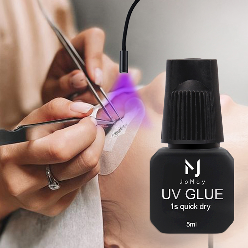 JOMAY UV Glue Fake Eyelash Ext - đánh giá và giá Eyelash Extension Uv