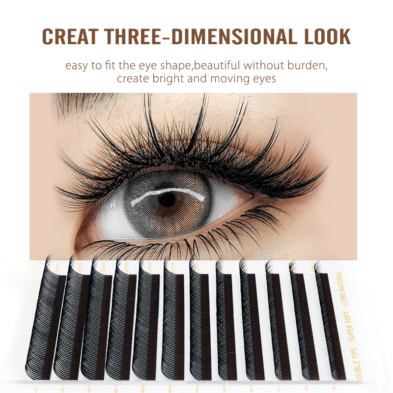 NATUHANA 5D W Style Flora Lash - đánh giá và giá Eyelash Extension Volume Styles