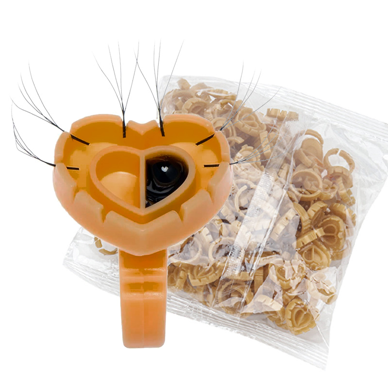 500PCS Glue Rings for Lash Ext - đánh giá và giá Eyelash Extension Class