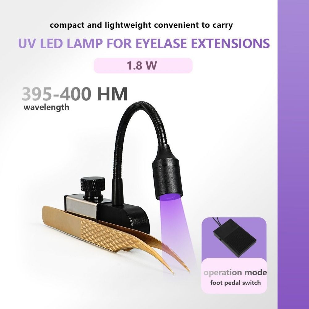 Portable UV Light for Lash Ext - đánh giá và giá Eyelash Extension Uv