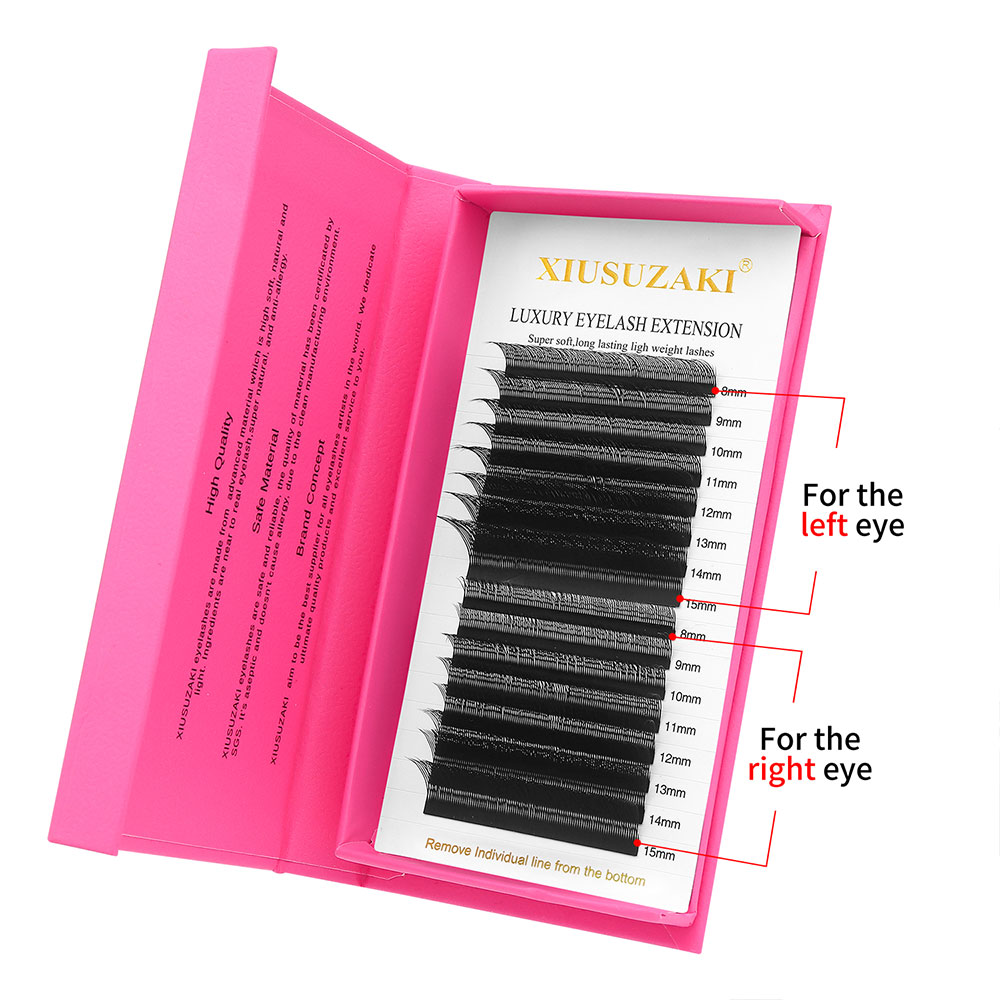 XIUSUZAKI Fox YY Shaped Eyelas - đánh giá và giá Eyelash Extension Double Volume
