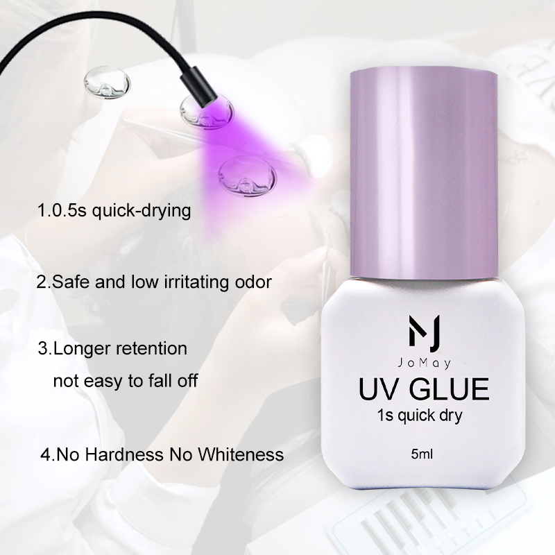 JOMAY UV Glue 0.5S Eyelash Glu - đánh giá và giá Eyelash Extension Uv