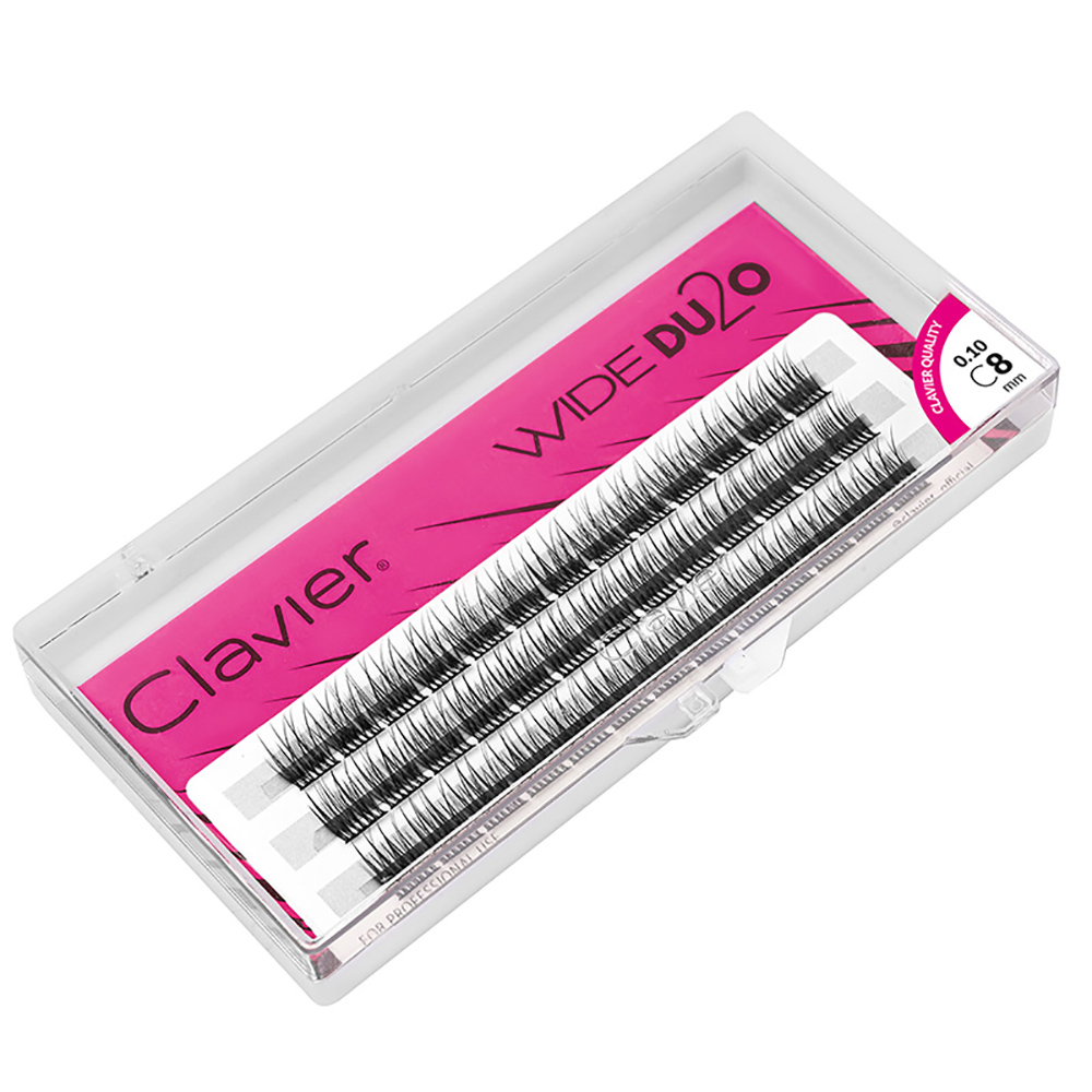 Clavier WIDE DU2O 6 Boxes Kit  - đánh giá và giá Eyelash Extension Double Volume