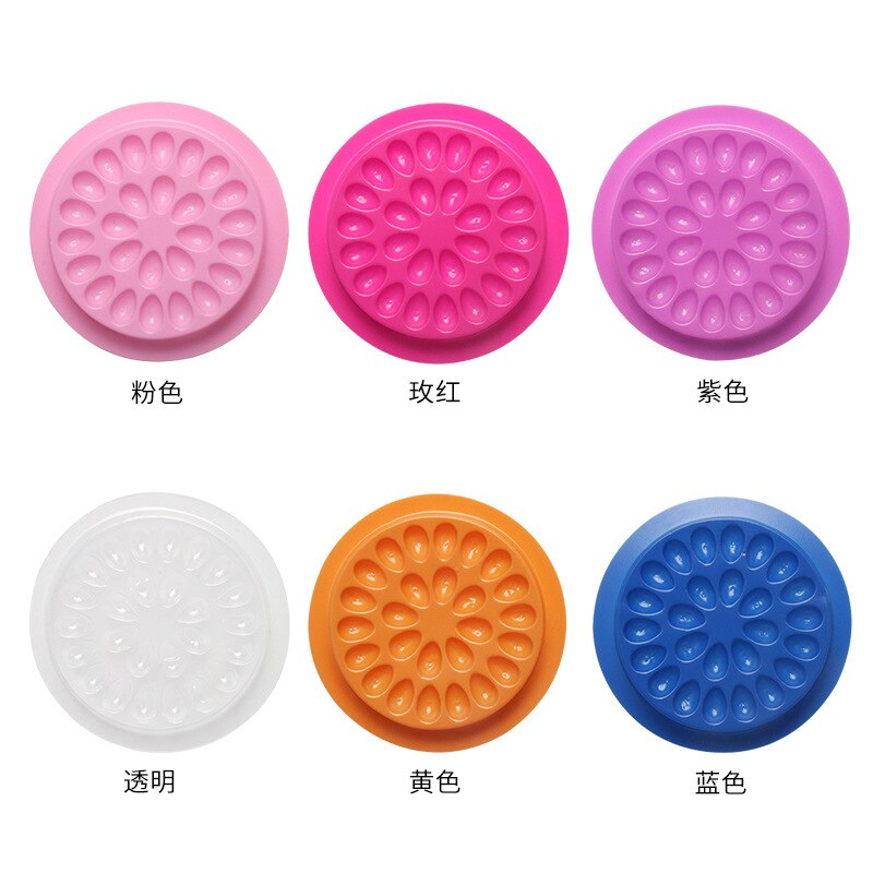 100pcs Eyelash Glue Holder Eye - đánh giá và giá Eyelash Extension Class