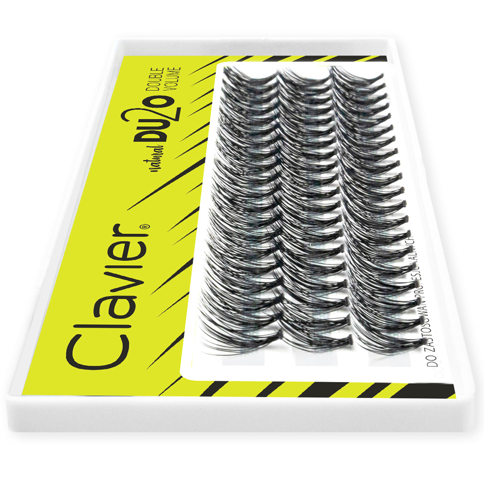 Clavier DU2O 10 Boxes Per Set  - đánh giá và giá Eyelash Extension Double Volume