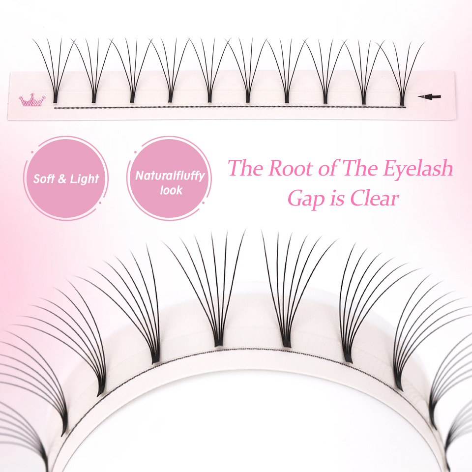 Rujade Premade Volume Fans Sho - đánh giá và giá Eyelash Extension Korean