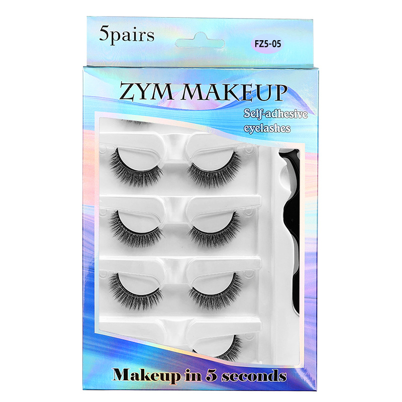 5 Pairs Glue-free Self-adhesiv - đánh giá và giá Eyelash Extension Glue Remover