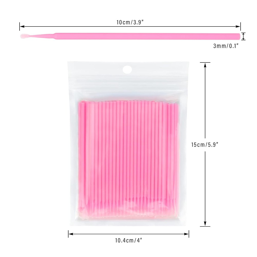 500PCS Disposable Micro Cotton - đánh giá và giá Eyelash Extension Glue Remover